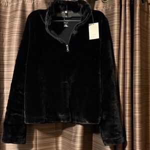 a new day Black Teddy Jacket